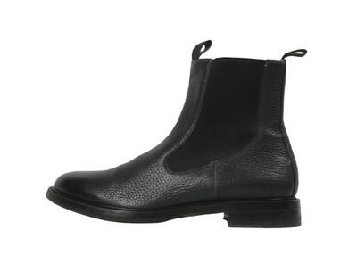 Santoni Chelsea Leather Boots