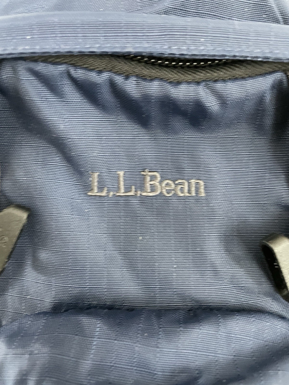 LL Bean Navy Backpack - image 2
