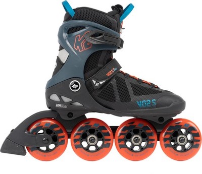 K2 Inliner Inline Skates VO2 S 90 Inline Skate 2025 black/blue/orange Fitness Sk