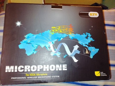 KTV The Vocal Microphone Professional Wireless Microphone System 