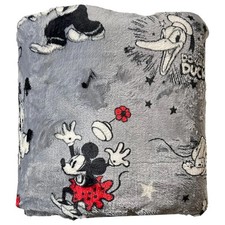 5'x6' NWT Disney MICKEY  Minnie Mouse Kohl's The Big One Plush Throw Blanket
