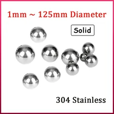 Loose Ball Bearings Stainless Steel High Precision Solid Balls Grade 200 1~125mm