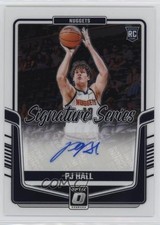 2024-25 Panini Donruss Optic Signature Series PJ Hall #SS-PJH Auto 3hd