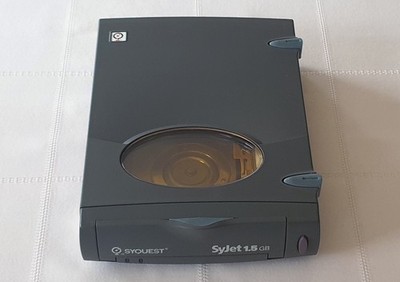 SyQuest Syjet 1.5GB Externe SCSI Laufwerk, wenig benutzt, neuwertig, 1a erhalten