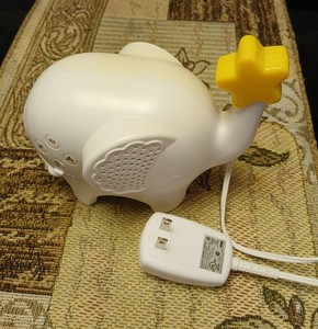 Fisher Price Music & Lights Elephant Night White Noise Baby Room Sleep Soother