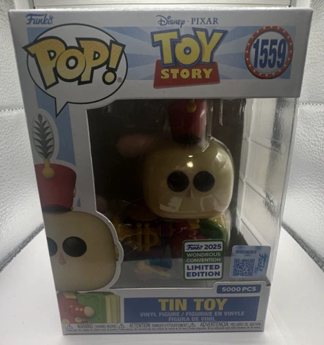 Funko Pop! Disney Pixar Toy Story Tin Toy #1559 WonderCon 2025 LE 5000 A2
