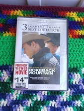 Brokeback Mountain DVD (2005) Widescreen Heath Ledger Jake Gyllenhaal