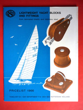 Catalogue / Tarifs - ACCASTILLAGE VOILIERS - YACHTING - 1966.