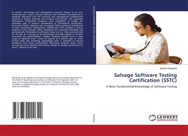 Sachin Pardeshi | Salvage Software Testing Certification (Sstc) | Taschenbuch-image