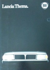 Lancia Thema 03/85 Prospekt Brochure Catalogue Broszura Folleto