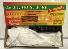 Roundhouse HO Scale PRR Pennsylvania Lo-Side Ore Car Kit #15989