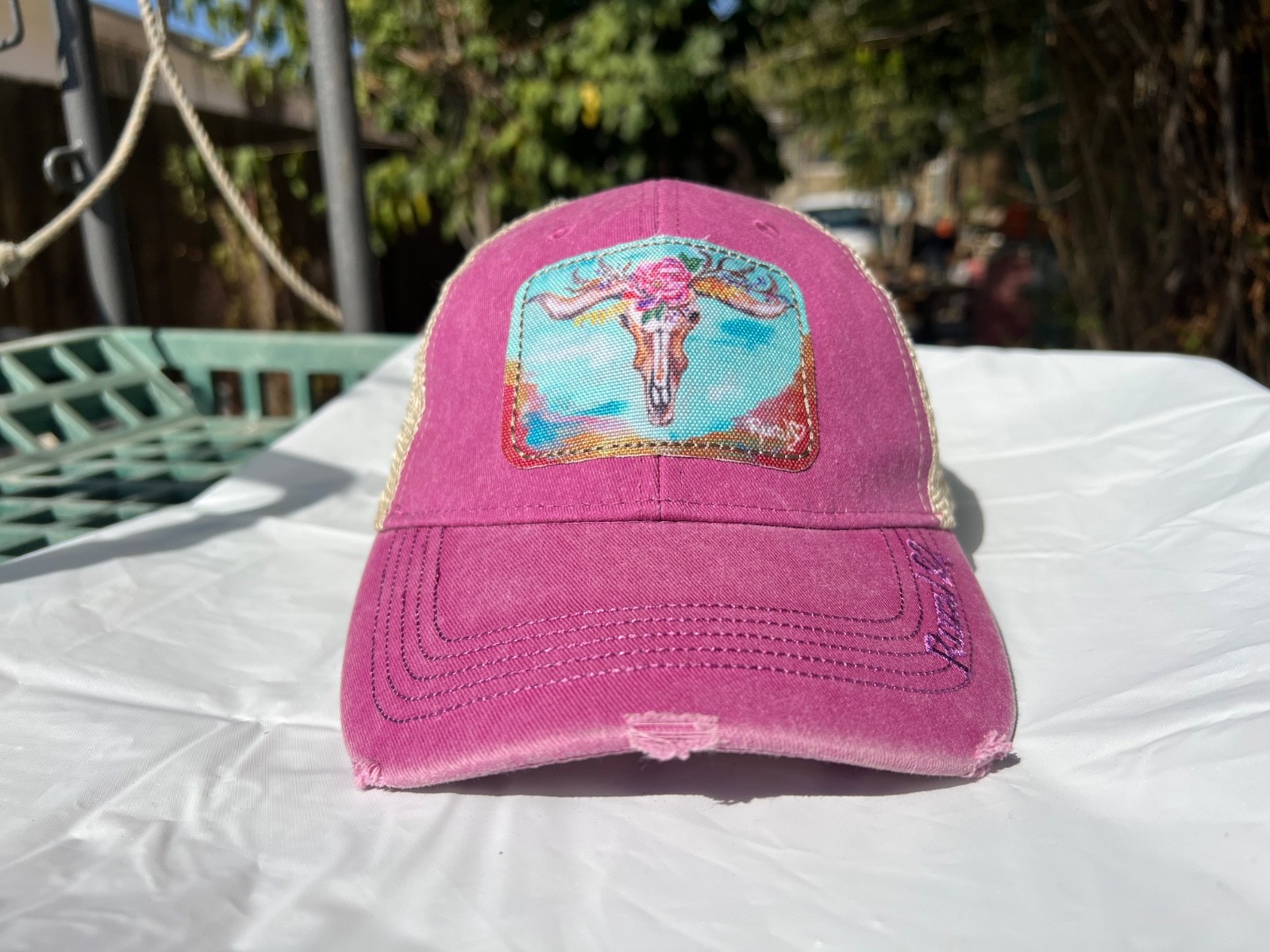 RURAL HEART Patsy Stonewashed Polymath Baseball C… - image 1