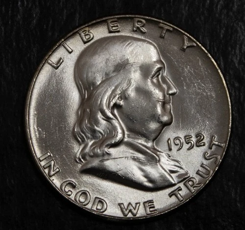 1952 Franklin Half Dollar Choice BU    Lot 5083