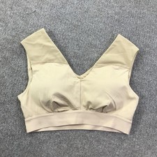 Tommie Copper Shoulder Support Sports Bra Womens Medium Beige Copper Znergy