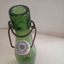 Seltene 1/2 Ltr. Flasche Aufschrift: Weisses Bräuhaus Mühldorf, Alois Unertl