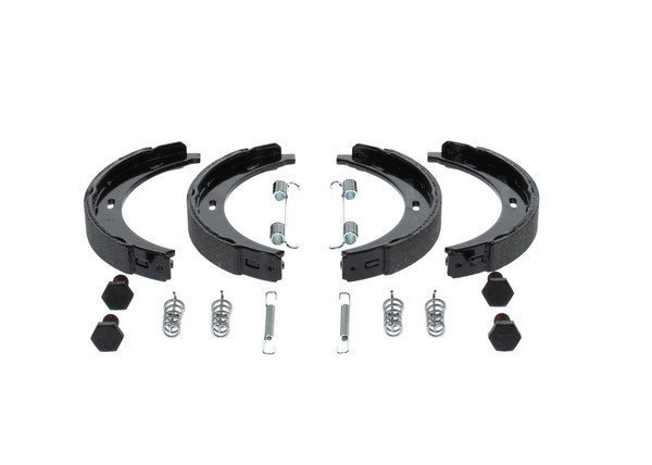 Bosch 0 986 487 543 Bremsbackensatz, Feststellbremse For MERCEDES-BENZ Puch-image