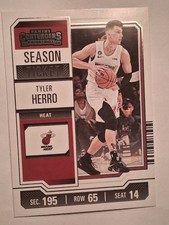 2023-24 Panini Contenders Tyler Herro #60 Miami Heat NBA Season Ticket Card