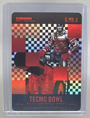 Cannon 2026 Bo Jackson Battle Arena Tecmo Bowl #BP786 Big Pixel First Edition