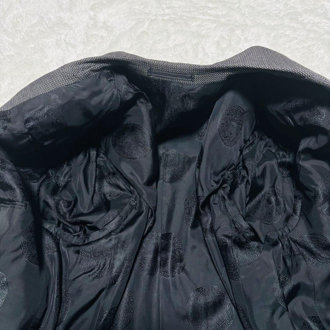 Rare Good Condition VERSACE Setup Double Suit Gra… - image 5