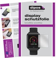 6X Schutzfolie Klar FüR Tagobee TB08 Smartwatch Displayschutzfolie Folie