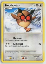 Hoothoot Common Diamond and Pearl 85/130 LP on eBay