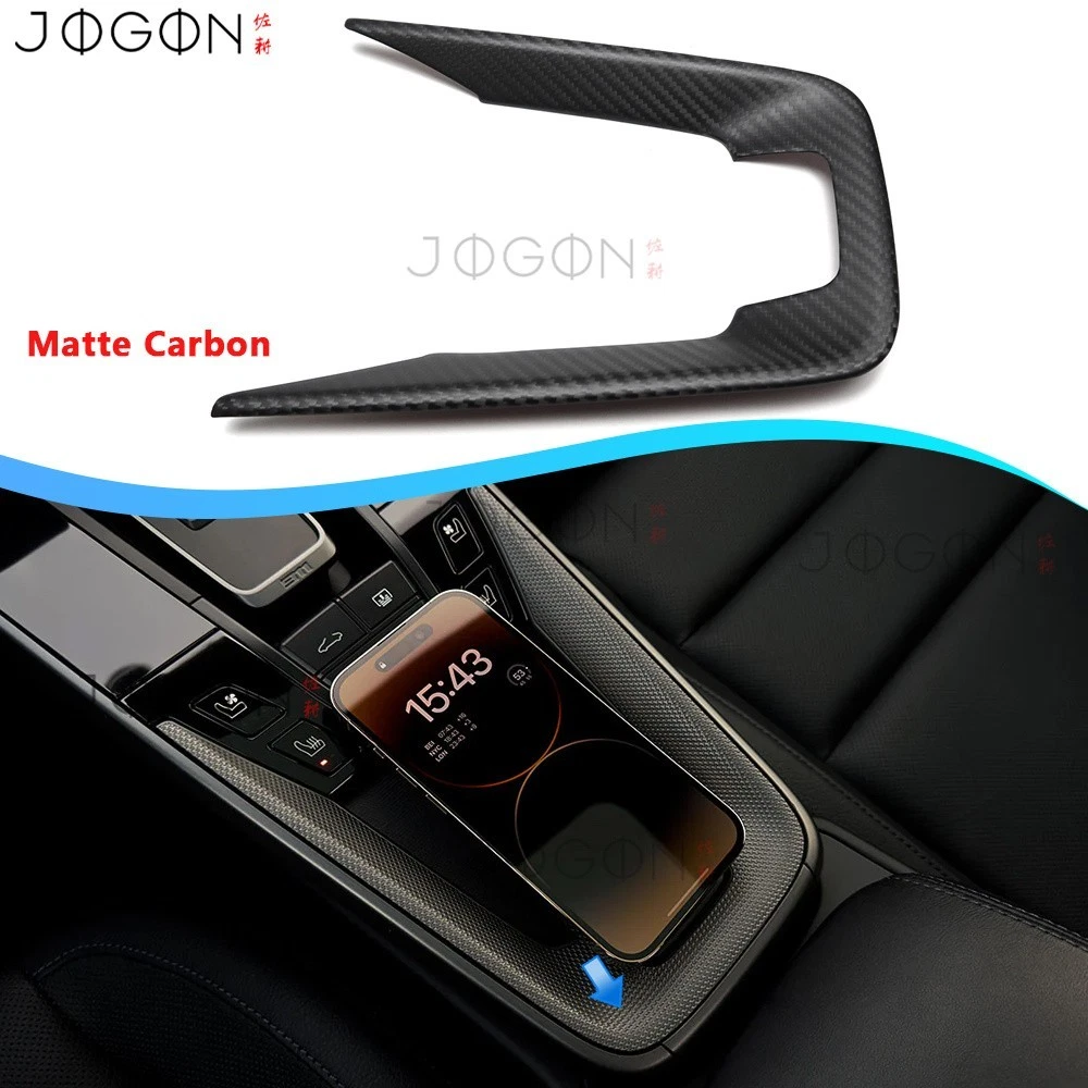 992.2 Dry Carbon For Porsche 911 992 Carrera 2020+ Center Console Storage Covers - Picture 1 of 13