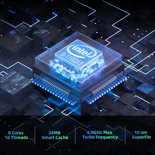 Gaming PC Desktop Core i9-11900KB RTX 4070 12GB VERTO 16GB RAM 512GB SSD Win11 - Picture 2 of 6
