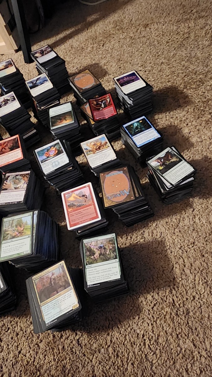 HUGE MAGIC THE GATHERING MTG 10000 CARD LOT BULK UNCOMMONS AND COMMONS! |  eBay
