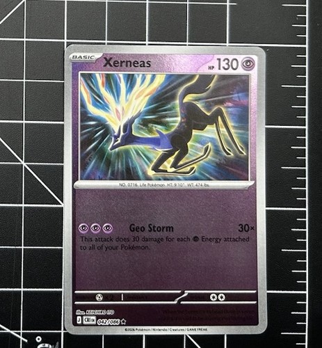 Pokemon Xerneas Chaos Rising 42/86 Reverse Holo Near Mint English