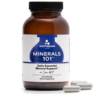 Minerals 101 by Dave Asprey | Daily Essential Mineral Support | Trace Mineral...