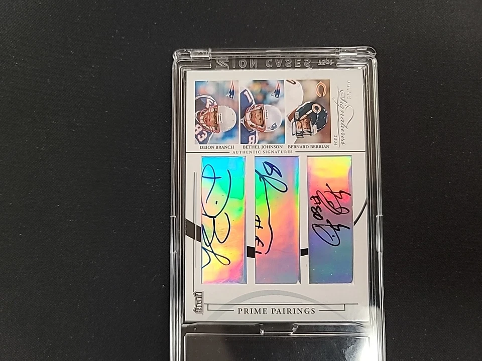 2004 PRIME SIGS 6 AUTOGRAPH 15/41 PETER WARRICK-DEION BRANCH-BERRIAN-JOHNSON +++ - Image 4 of 4