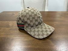 Gucci Classic GG Monogram Red-Green Web Baseball Cap