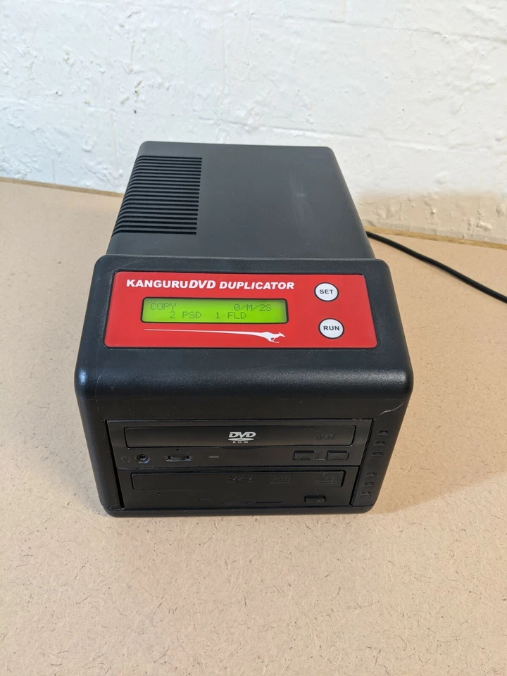 Kanguru DVD Duplicator - Input 110-220V - USB 2.0 with Power Cord - Image 2 of 4