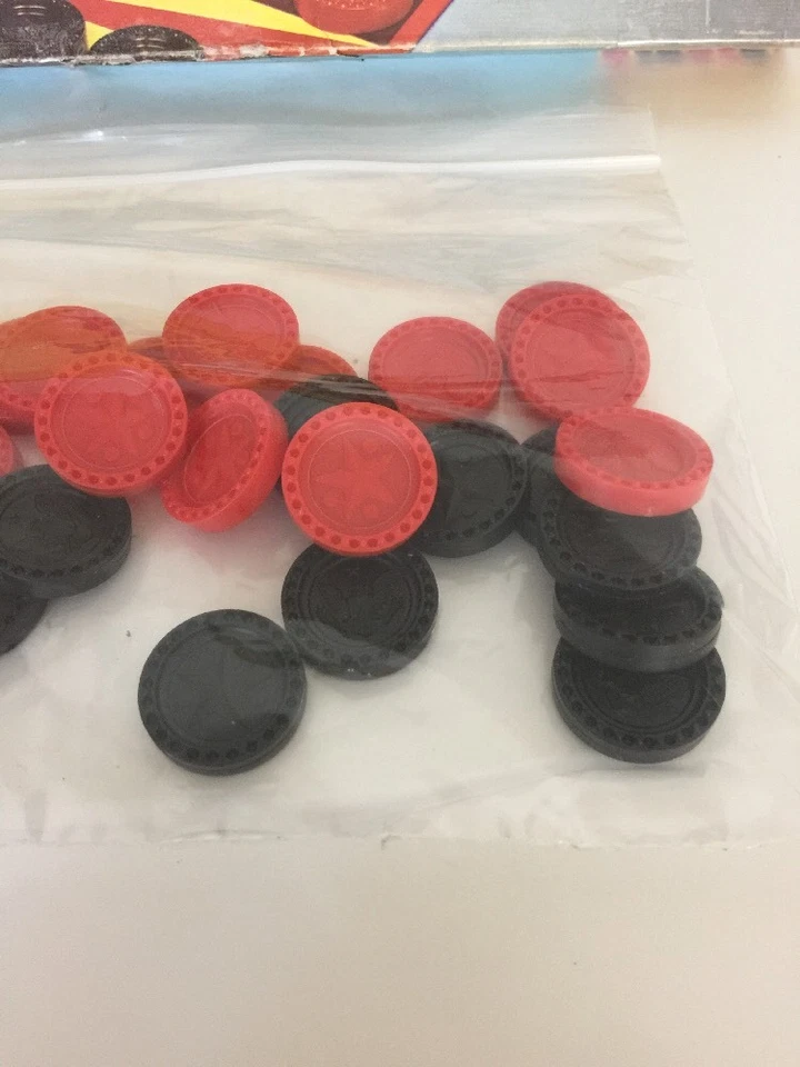 复古双陆棋和艾西-杜西棋盘游戏 Milton Bradley 1973 年零件 — 第 3/3 张图片