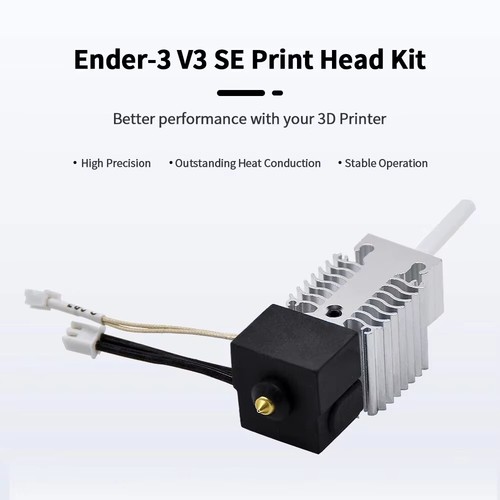 Creality Ender 3 V3 SE Hotend Kit Bloc Chauffant Imprimante 3D Heatbreak - Photo 7/10