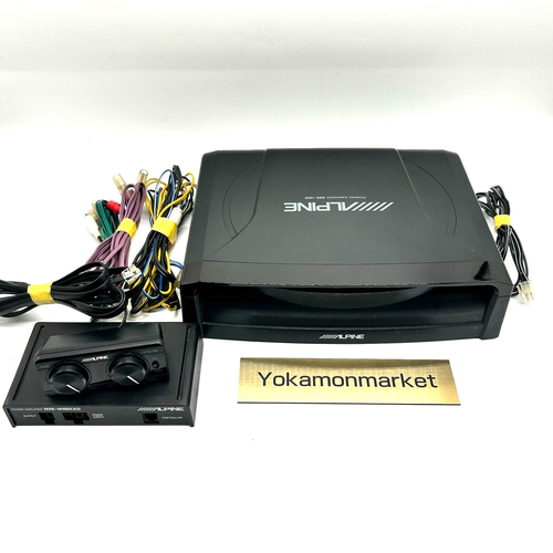 ALPINE SWE-1200 Car Powered Subwoofer 150w MAX Working Tested Used - Picture 2 of 24