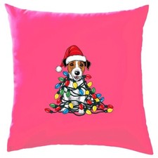 Jack Russell Natale Cane - Cuscino - Cucciolo Cani Love Natale Carino Animali