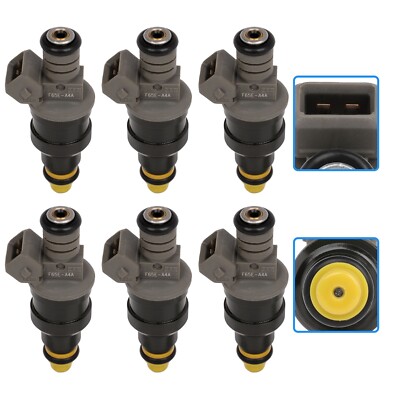 6x Fuel Injectors For Ford Windstar 3.8L Ford F-150 E-250 Econoline 4.2L