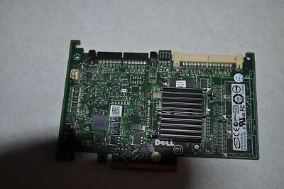 Dell PERC 6/i SAS PCIe ICES-003 D33002 RAID E2K-UCP-61-(B) Controller Card Works