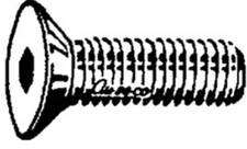 AMZ Clips And Fasteners 10 6-1.0 X 16mm Flat Socket Cap Screws Din 7991 Class