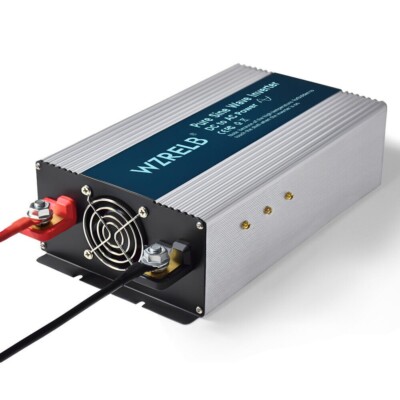 60V to 120V/220V Pure Sine Wave Inverter  Power 1500W Converter Truck Camp Solar