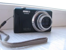 CASIO EXILIM EX-ZS150 Compact Digital Camera 16.1MP - Black. Tested & Working