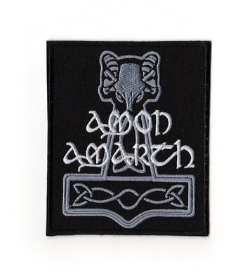 Amon Amarth Patch Scum Swedish Melodic Death Metal Viking Metal Band Logo