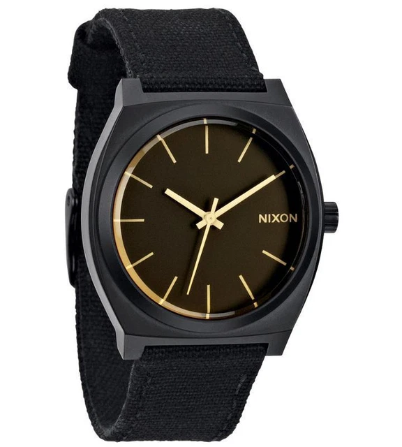 Stainless Steel Nixon Time Teller Silver Case Wristwatches