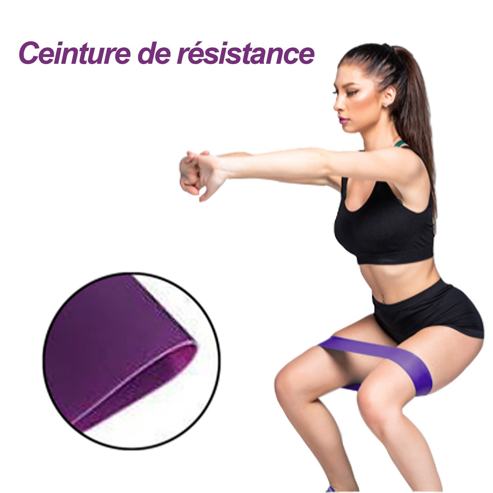FAP Bandes De Résistance Pour Pilates, Yoga, Fitness, étirement