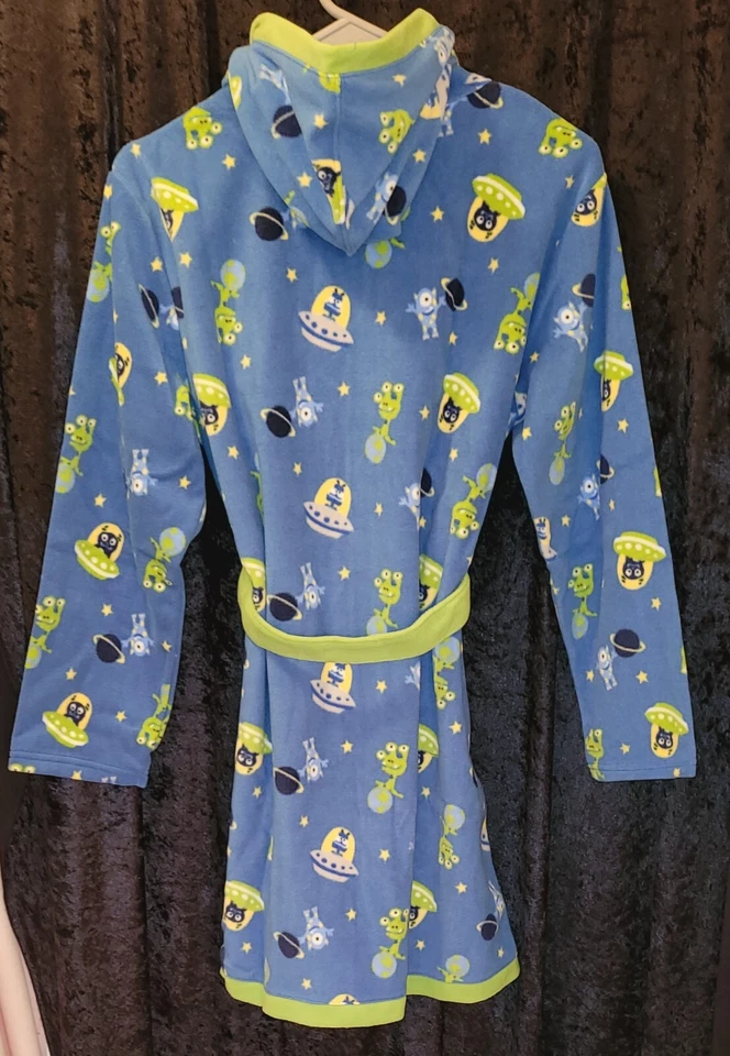 NUEVO CON ETIQUETAS NIÑOS GYMBOREE "CRIATURAS ESPACIALES", TALLA L 10-12, ALBORNOZ Foto 2 de 4