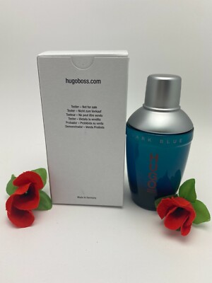 HUGO BOSS DARK BLUE 75 ML 2.5 FL.OZ | eBay
