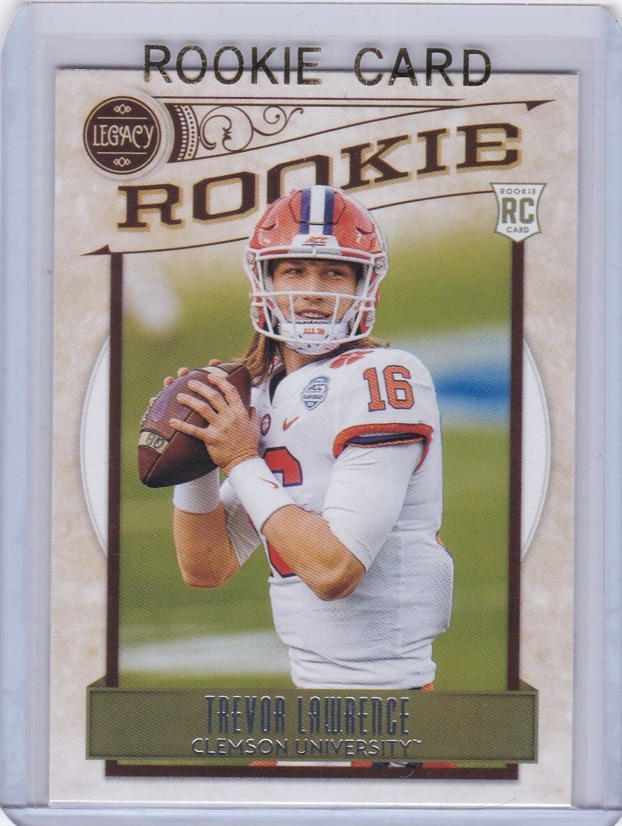 ファイアーレヴォリューション トレーディングカード セット TREVOR LAWRENCE ROOKIE CARD 2021 Panini Legacy Football CLEMSON