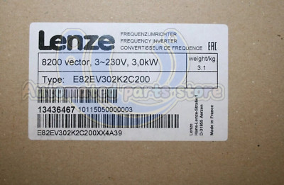 1 PCS New Lenze E82EV302_2C200 Frequency Inverter 8200  Drive E82EV302K2C200