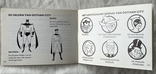 ⭐️HANDLEIDING/MANUAL ⭐️BATMAN THE ANIMATED SERIES GAME BOY⭐️ - Photo 5/6